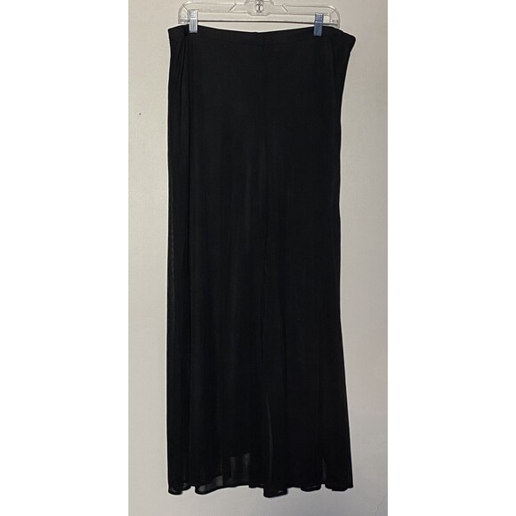 Dress Barn Collection Pants Sheer Lined Palazzo Dress XL Petite - Picture 2 of 11